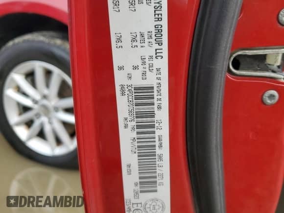 2013 Dodge Journey SXT z VIN 3C4PDCCB7DT569776, wystawiony jako Copart lot #80464814 z przebiegiem 172 822 mil mil oraz Czysty tytuł • Clean title. Historia ofert i sprzedaży dostępna na DreamBid. Obrazek 13.