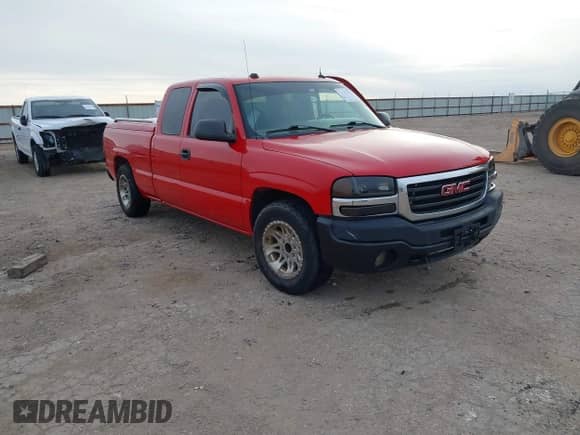 2005 GMC Sierra 1500 SLT with VIN 1GTEC19T35Z355604, listed as a IAAI auction lot 41283645 with 186,908 mi miles and . Bid and sale history available at DreamBid. Image 1.