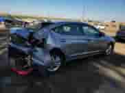 2020 Hyundai Elantra Value Edition with VIN KMHD84LF9LU977504, listed as a Copart auction lot 80218165 with 43,107 mi miles and Salvage title. Bid and sale history available at DreamBid. Image 3.