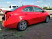 2014 Chevrolet Sonic LT with VIN 1G1JC5SB1E4194277, listed as a Copart auction lot 61559895 with 60,847 mi miles and Salvage title. Bid and sale history available at DreamBid. Image 3.