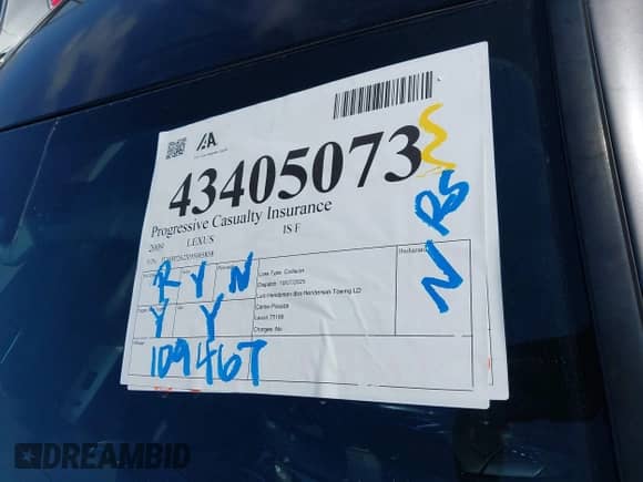 2009 Lexus IS F с VIN JTHBP262X95005858, выставлен на аукционе IAAI как лот 43405073 с пробегом 109 467 миль миль и . История ставок и продаж доступна на DreamBid. Изображение 18.