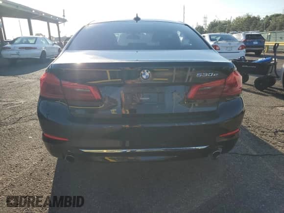 2018 BMW 5 Series 530e xDrive с VIN WBAJB1C59JB374542, выставлен на аукционе Copart как лот 65438195 с пробегом 15 529 миль миль и Списание • Salvage title. История ставок и продаж доступна на DreamBid. Изображение 6.