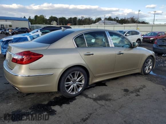 2012 Hyundai Genesis 3.8L с VIN KMHGC4DD0CU159779, выставлен на аукционе Copart как лот 84222795 с пробегом 144 997 миль миль и Чистый • Clean title. История ставок и продаж доступна на DreamBid. Изображение 3.