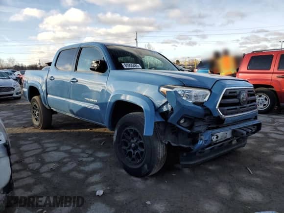 2019 Toyota Tacoma SR5 with VIN 3TMAZ5CN1KM089074, listed as a Copart auction lot 88950485 with 107,713 mi miles and Non repairable. Bid and sale history available at DreamBid. Image 4.