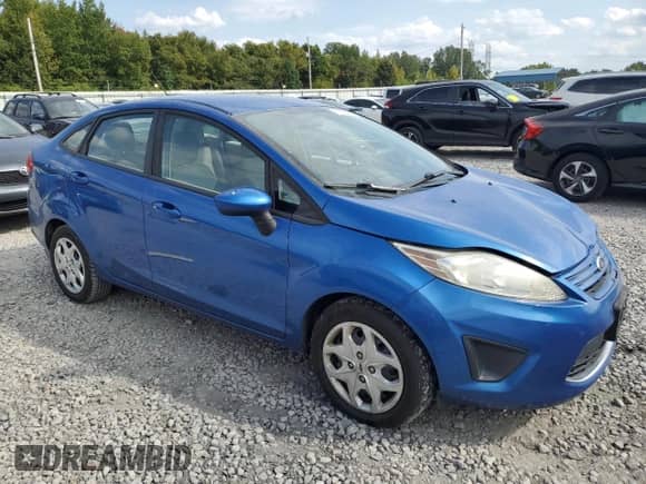 2011 Ford Fiesta S with VIN 3FADP4AJ8BM193306, listed as a Copart auction lot 71298475 with 102,720 mi miles and Salvage title. Bid and sale history available at DreamBid. Image 4.