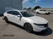 2025 Honda Accord Touring with VIN 1HGCY2F86SA054903, listed as a Copart auction lot 69969195 with 1,506 mi miles and Salvage title. Bid and sale history available at DreamBid. Image 4.