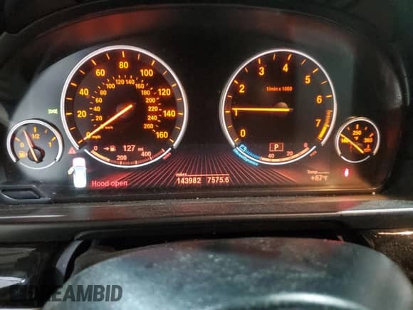 2015 BMW 5 Series 535i xDrive with VIN WBA5B3C57FD545877, listed as a Copart auction lot 70600325 with 143,982 mi miles and Salvage title. Bid and sale history available at DreamBid. Image 9.