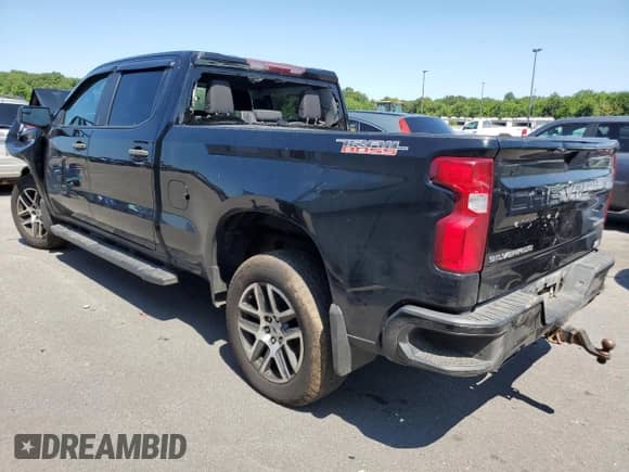 2019 Chevrolet Silverado 1500 Custom Trail Boss with VIN 1GCPYCEF1KZ226715, listed as a Copart auction lot 63357764 with Not provided miles and Salvage title. Bid and sale history available at DreamBid. Image 2.
