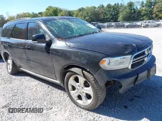 2014 Dodge Durango Limited with VIN 1C4RDJDG9EC468632, listed as a IAAI auction lot 43379755 with 190,915 mi miles and . Bid and sale history available at DreamBid. Image 1.