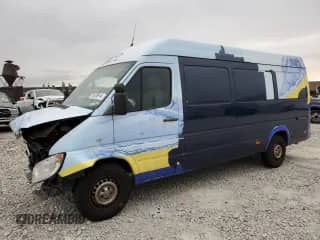 2004 Dodge Sprinter with VIN WD2PD744545699979, listed as a Copart auction lot 78576914 with Not provided miles and Salvage title. Bid and sale history available at DreamBid. Image 1.
