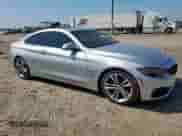 2017 BMW 4 Series 430i with VIN WBA4R7C58HK876710, listed as a Copart auction lot 80035665 with 128,301 mi miles and Clean title. Bid and sale history available at DreamBid. Image 4.