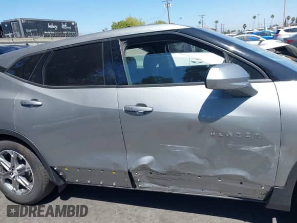 2023 Chevrolet Blazer LT with VIN 3GNKBCR48PS157862, listed as a IAAI auction lot 42893084 with 23,688 mi miles and . Bid and sale history available at DreamBid. Image 14.