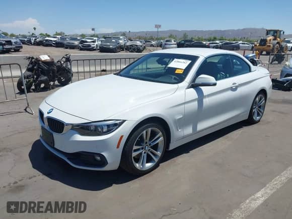 2018 BMW 4 Series 430i with VIN WBA4Z1C53JEC58568, listed as a IAAI auction lot 42866262 with 31,254 mi miles and . Bid and sale history available at DreamBid. Image 2.