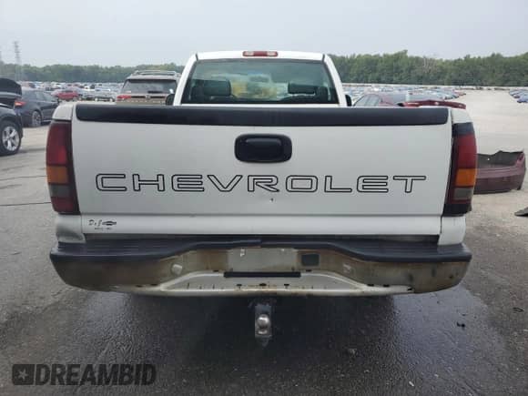 2001 Chevrolet Silverado 1500 with VIN 1GCEC14W61Z164397, listed as a Copart auction lot 80080225 with 398,139 mi miles and Salvage title. Bid and sale history available at DreamBid. Image 6.