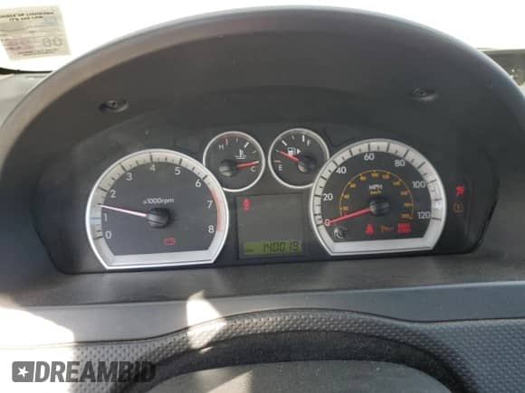 2011 Chevrolet Aveo 2LT z VIN KL1TG5DE6BB167456, wystawiony jako Copart lot #76548994 z przebiegiem 140 019 mil mil oraz Szkoda całkowita • Salvage title. Historia ofert i sprzedaży dostępna na DreamBid. Obrazek 9.