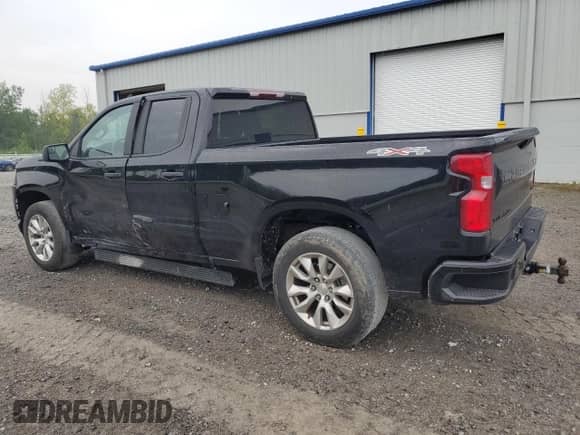 2021 Chevrolet Silverado 1500 Custom with VIN 1GCRYBEK0MZ205180, listed as a Copart auction lot 66845375 with 62,287 mi miles and Salvage title. Bid and sale history available at DreamBid. Image 2.