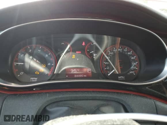 2016 Dodge Dart SXT Sport Rallye z VIN 1C3CDFFA4GD796313, wystawiony jako Copart lot #67723215 z przebiegiem 34 490 mil mil oraz Szkoda całkowita • Salvage title. Historia ofert i sprzedaży dostępna na DreamBid. Obrazek 9.