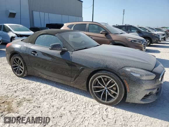2021 BMW Z4 sDrive30i with VIN WBAHF3C02MWX19300, listed as a Copart auction lot 51023314 with 30,020 mi miles and . Bid and sale history available at DreamBid. Image 4.