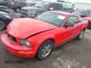 2005 Ford Mustang Deluxe с VIN 1ZVFT80N955206405, выставлен на аукционе IAAI как лот 43092659 с пробегом 164 423 миль миль и . История ставок и продаж доступна на DreamBid. Изображение 2.