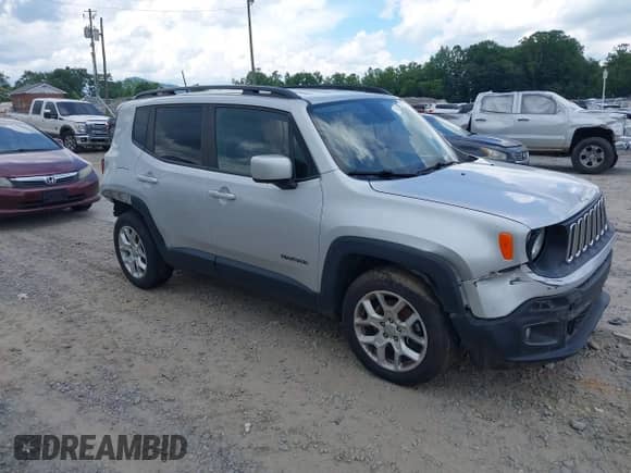 2018 Jeep Renegade Latitude with VIN ZACCJABB4JPH67246, listed as a IAAI auction lot 42740177 with 93,470 mi miles and . Bid and sale history available at DreamBid. Image 1.