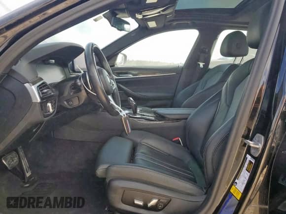 2023 BMW 5 Series 540i with VIN WBA53BJ08PWY06373, listed as a Copart auction lot 65546575 with 27,035 mi miles and Salvage title. Bid and sale history available at DreamBid. Image 7.