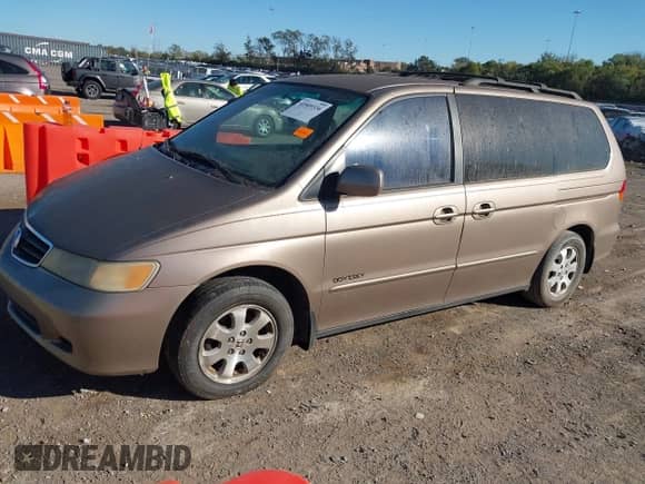 2004 Honda Odyssey EX с VIN 5FNRL18684B072360, выставлен на аукционе IAAI как лот 43509336 с пробегом 258 546 миль миль и . История ставок и продаж доступна на DreamBid. Изображение 2.