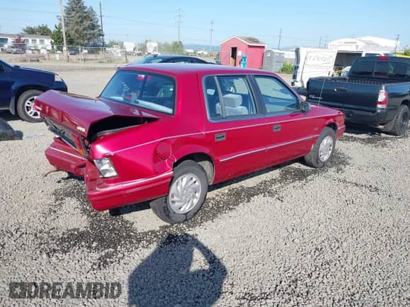 1993 Dodge Spirit with VIN 1B3XA4632PF677192, listed as a IAAI auction lot 42157260 with 100,979 mi miles and . Bid and sale history available at DreamBid. Image 4.