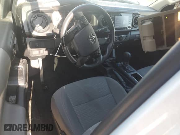 2023 Toyota Tacoma SR with VIN 3TYRX5GN6PT072981, listed as a Copart auction lot 80721535 with 32,949 mi miles and Salvage title. Bid and sale history available at DreamBid. Image 8.