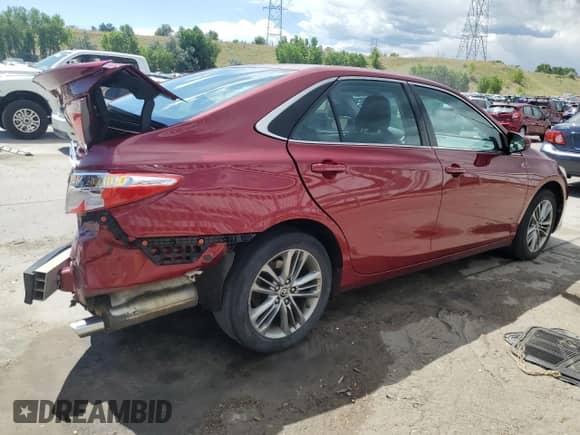 2015 Toyota Camry SE with VIN 4T1BF1FK3FU885362, listed as a Copart auction lot 63767645 with 107,364 mi miles and Salvage title. Bid and sale history available at DreamBid. Image 3.