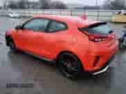 2019 Hyundai Veloster Turbo z VIN KMHTH6AB2KU008729, wystawiony jako Copart lot #74995964 z przebiegiem 58 634 mil mil oraz Szkoda całkowita • Salvage title. Historia ofert i sprzedaży dostępna na DreamBid. Obrazek 2.