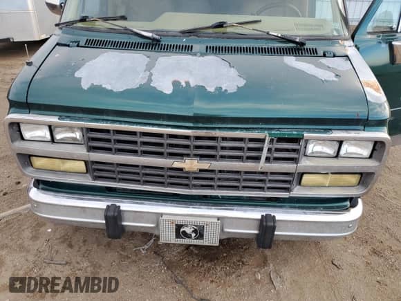 1995 Chevrolet Chevy Van с VIN 1GBEG25K8SF209126, выставлен на аукционе Copart как лот 86254464 с пробегом 161 683 миль миль и Чистый • Clean title. История ставок и продаж доступна на DreamBid. Изображение 12.