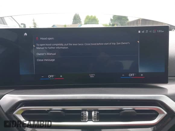 2023 BMW i4 eDrive35 with VIN WBY43AW04PFP57379, listed as a IAAI auction lot 42235595 with 12,934 mi miles and . Bid and sale history available at DreamBid. Image 18.