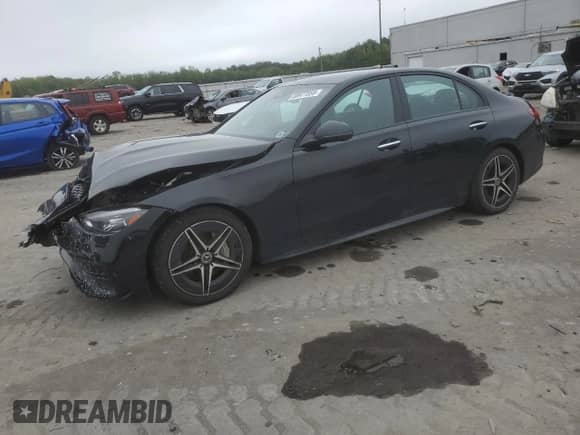 2022 Mercedes-Benz C 300 с VIN W1KAF4HB7NR048555, выставлен на аукционе Copart как лот 68977855 с пробегом 62 281 миль миль и Списание • Salvage title. История ставок и продаж доступна на DreamBid. Изображение 1.
