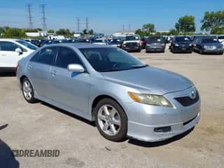 2007 Toyota Camry CE with VIN 4T1BE46K77U714457, listed as a IAAI auction lot 43229889 with 348,885 mi miles and . Bid and sale history available at DreamBid. Image 1.