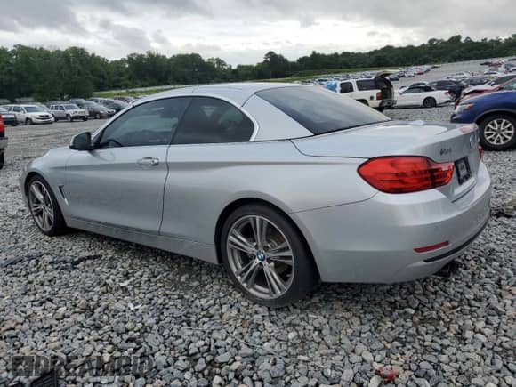 2017 BMW 4 Series 430i with VIN WBA4U7C37H5H19796, listed as a Copart auction lot 59486935 with 75,690 mi miles and Salvage title. Bid and sale history available at DreamBid. Image 2.