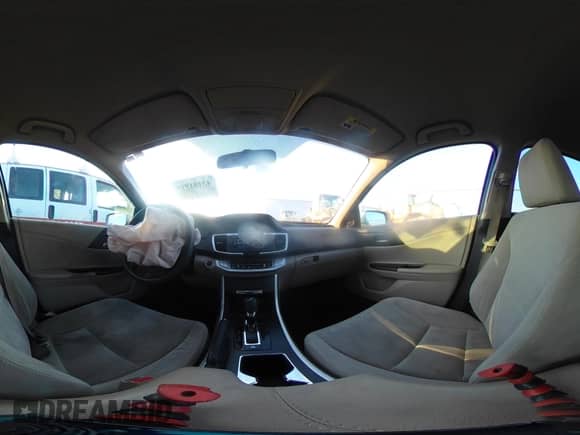 2014 Honda Accord with VIN 1HGCR6F33EA002772, listed as a IAAI auction lot 43181918 with 161,576 mi miles and . Bid and sale history available at DreamBid. Image 18.