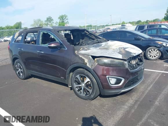 2016 Kia Sorento EX z VIN 5XYPHDA18GG018479, wystawiony jako IAAI lot #42134761 z przebiegiem Nie podano mil oraz . Historia ofert i sprzedaży dostępna na DreamBid. Obrazek 1.