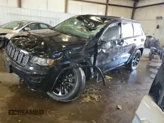 2021 Jeep Grand Cherokee Laredo X with VIN 1C4RJFAG2MC795575, listed as a Copart auction lot 80574275 with 45,674 mi miles and Non repairable. Bid and sale history available at DreamBid. Image 1.