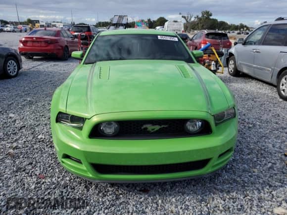 2014 Ford Mustang GT with VIN 1ZVBP8CF5E5290553, listed as a Copart auction lot 86431895 with 27,251 mi miles and Salvage title. Bid and sale history available at DreamBid. Image 5.