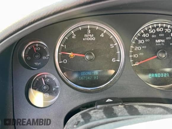 2007 Chevrolet Suburban LT z VIN 3GNFK163X7G242433, wystawiony jako Copart lot #85521745 z przebiegiem 167 347 mil mil oraz Czysty tytuł • Clean title. Historia ofert i sprzedaży dostępna na DreamBid. Obrazek 8.