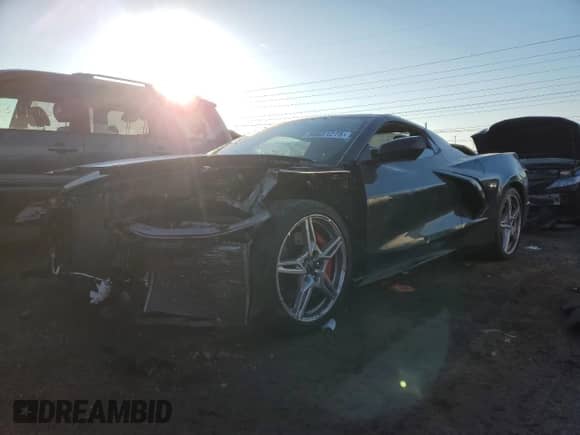2020 Chevrolet Corvette 3LT with VIN 1G1Y83D40L5119127, listed as a Copart auction lot 88551275 with 9,148 mi miles and Salvage title. Bid and sale history available at DreamBid. Image 1.