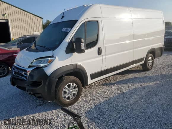 2024 Ram ProMaster Cargo SLT z VIN 3C6MRVJG8RE130829, wystawiony jako Copart lot #81196805 z przebiegiem 3 831 mil mil oraz Szkoda całkowita • Salvage title. Historia ofert i sprzedaży dostępna na DreamBid. Obrazek 1.