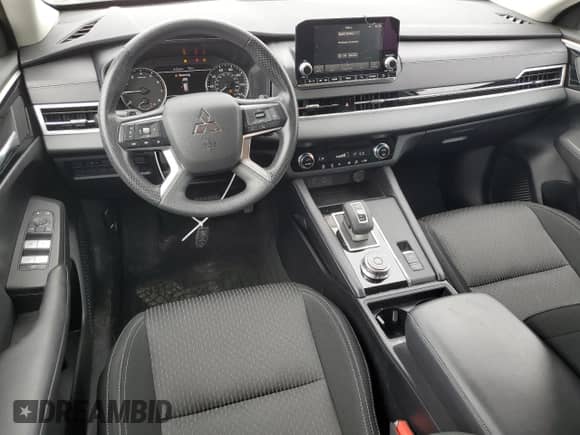 2024 Mitsubishi Outlander ES with VIN JA4J3UA80RZ067143, listed as a Copart auction lot 58398165 with 22,518 mi miles and Salvage title. Bid and sale history available at DreamBid. Image 8.