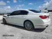 2017 BMW 7 Series 740i with VIN WBA7E2C31HG740674, listed as a Copart auction lot 62059545 with 97,551 mi miles and Salvage title. Bid and sale history available at DreamBid. Image 2.