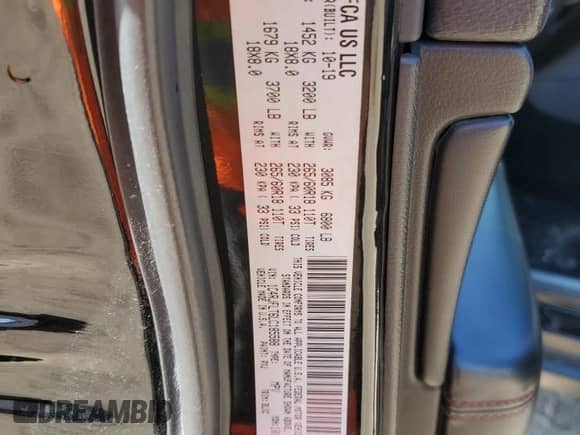 2020 Jeep Grand Cherokee Trailhawk с VIN 1C4RJFLT6LC185588, выставлен на аукционе Copart как лот 70190395 с пробегом 99 932 миль миль и Чистый • Clean title. История ставок и продаж доступна на DreamBid. Изображение 13.