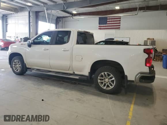2023 Chevrolet Silverado 1500 LT with VIN 1GCRDDED3PZ117463, listed as a Copart auction lot 69764785 with 51,651 mi miles and Salvage title. Bid and sale history available at DreamBid. Image 2.
