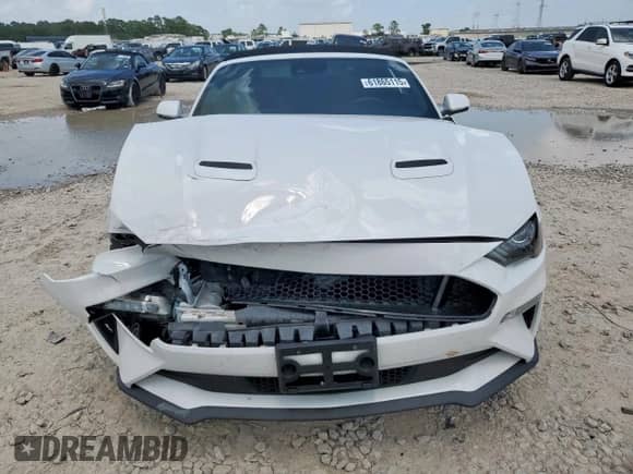 2020 Ford Mustang GT Premium с VIN 1FATP8FF3L5124277, выставлен на аукционе Copart как лот 61865115 с пробегом 85 300 миль миль и Списание • Salvage title. История ставок и продаж доступна на DreamBid. Изображение 5.
