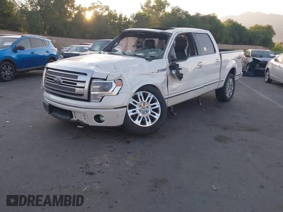 2014 Ford F-150 XL with VIN 1FTFW1ET4EFB30417, listed as a IAAI auction lot 42808148 with Not provided miles and . Bid and sale history available at DreamBid. Image 18.