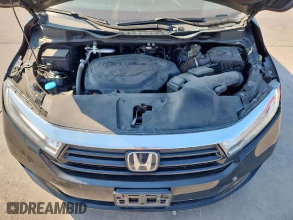 2021 Honda Odyssey EX-L с VIN 5FNRL6H73MB010550, выставлен на аукционе Copart как лот 80810675 с пробегом 90 764 миль миль и Списание • Salvage title. История ставок и продаж доступна на DreamBid. Изображение 12.