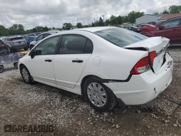2009 Honda Civic with VIN 1HGFA15329L014673, listed as a Copart auction lot 56508345 with 190,847 mi miles and Salvage title. Bid and sale history available at DreamBid. Image 2.